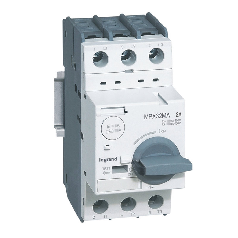 Legrand 417349 - Disjoncteur moteur magnétique seul MPX³32MA - 104A - Icu 100kA en 415V