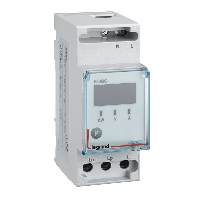 Legrand 412020 - Délesteur modulaire monophasé 1 circuit délesté 16A maxi réglable de 0-30A 2 mod