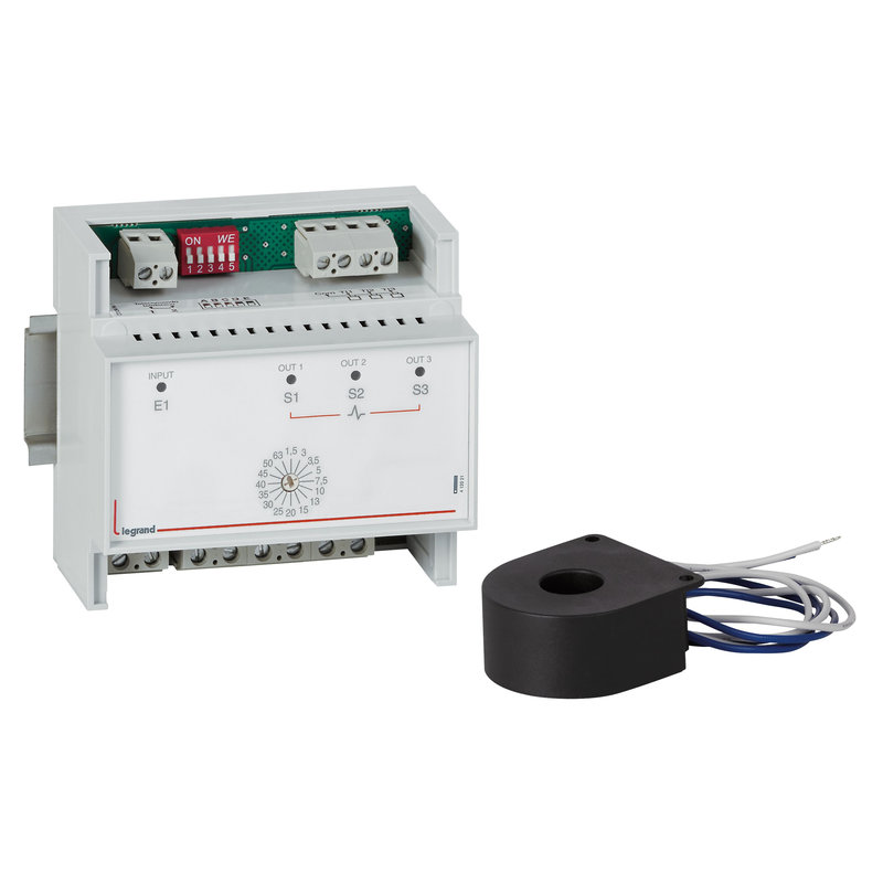 Legrand 412021 - Délesteur universel modulaire monophasé et triphasé - 5 modules