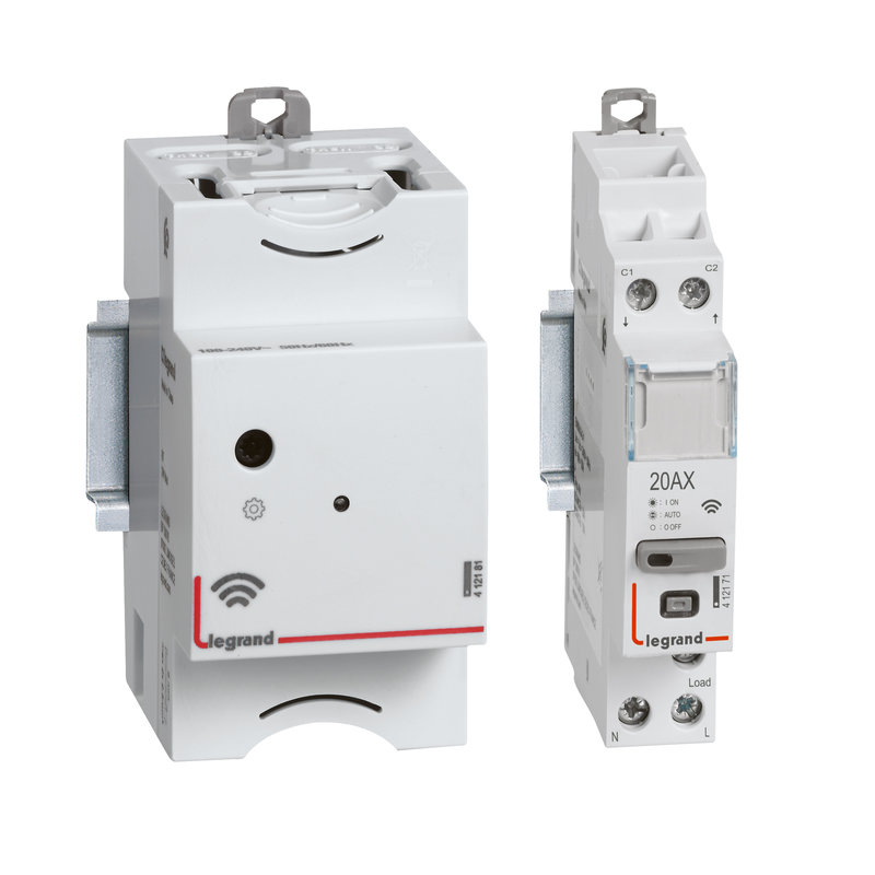 Legrand 412191 - Pack de démarrage connecté Drivia with Netatmo : module Control + 1 contacteur