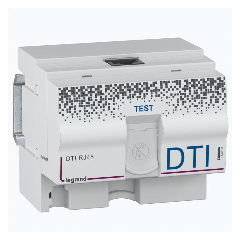 Legrand 413008 - DTI modulaire RJ45 pour coffret multimédia - 4,5 modules