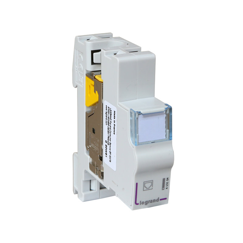 Legrand 413104 - Module de brassage blindée cat.6A STP - pour coffret de communication à équiper