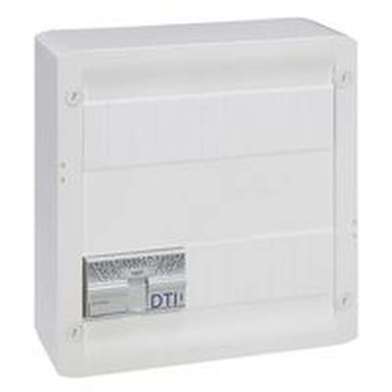 Legrand 413208 - Coffret Drivia 13 Basique économique équipé de 4 prises RJ45