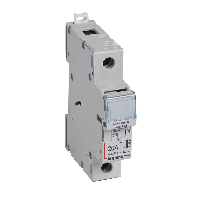 Legrand 414681 - Coupe-circuit 1000 V= pour application photovoltaïque - 1 pôle - 1 module