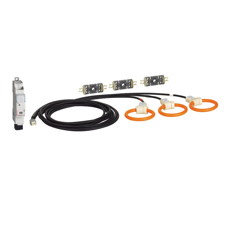 Legrand 414922 - Module mesure hautes intensités + tores ouverts EMS CX³ jusqu'à 630A - 1 module