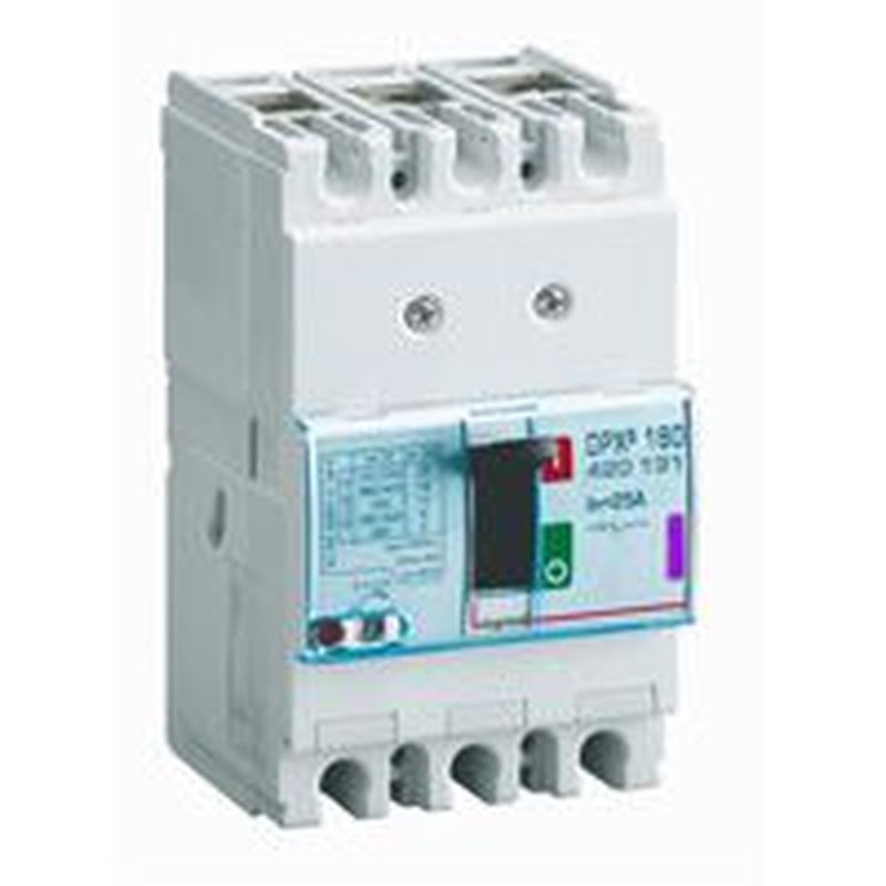 Legrand 420131 - Disjoncteur magnétothermique DPX³160 pouvoir de coupure 50kA 400V~ - 4P - 25A