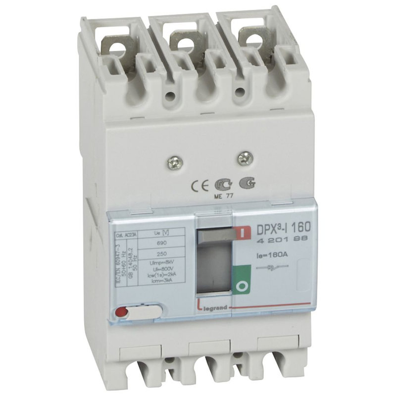 Legrand 420198 - Interrupteur à déclenchement libre DPX³-I160 - 3P - 160A