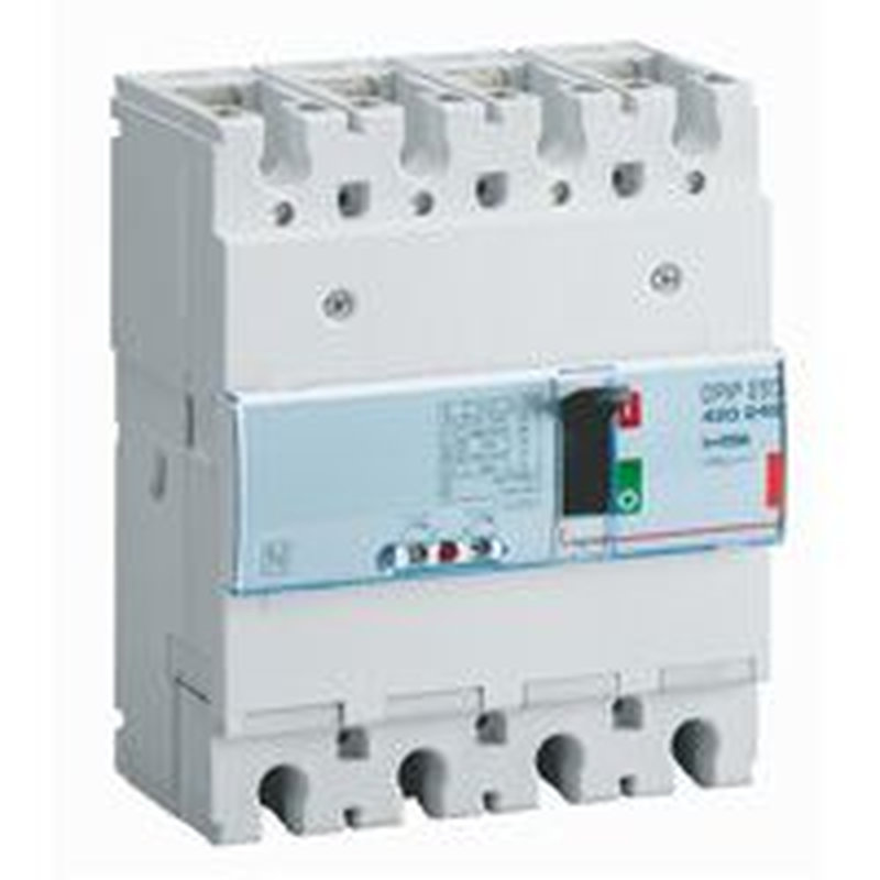 Legrand 420249 - Disjoncteur magnétothermique DPX³250 pouvoir de coupure 36kA 400V~ - 4P - 250A