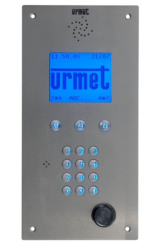 Def Tel Graph Inox Clavier Aut Urmet DATEG/IC5