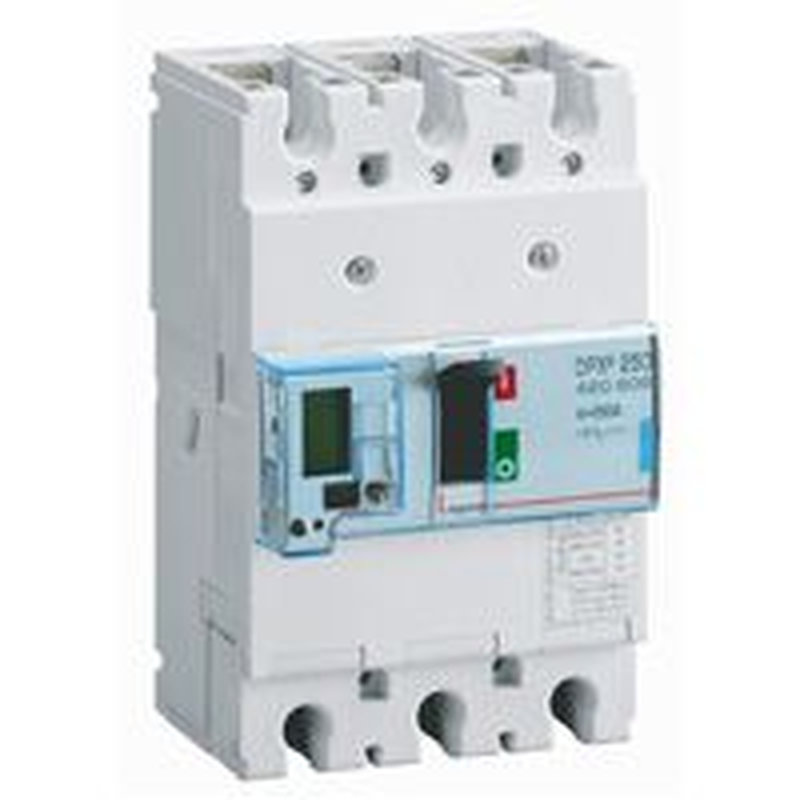 Legrand 420609 - Disjoncteur magnétothermique DPX³250 pouvoir de coupure 70kA 400V~ - 3P - 250A