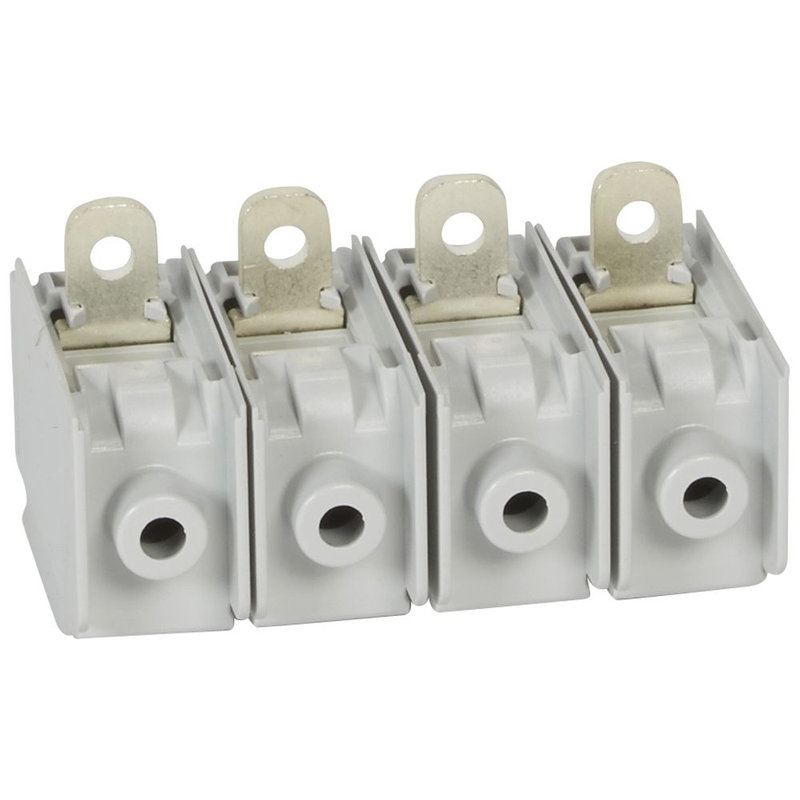 Legrand 421027 - Jeu de 4 bornes à cage grande capacité pour DPX³160 magnétothermique