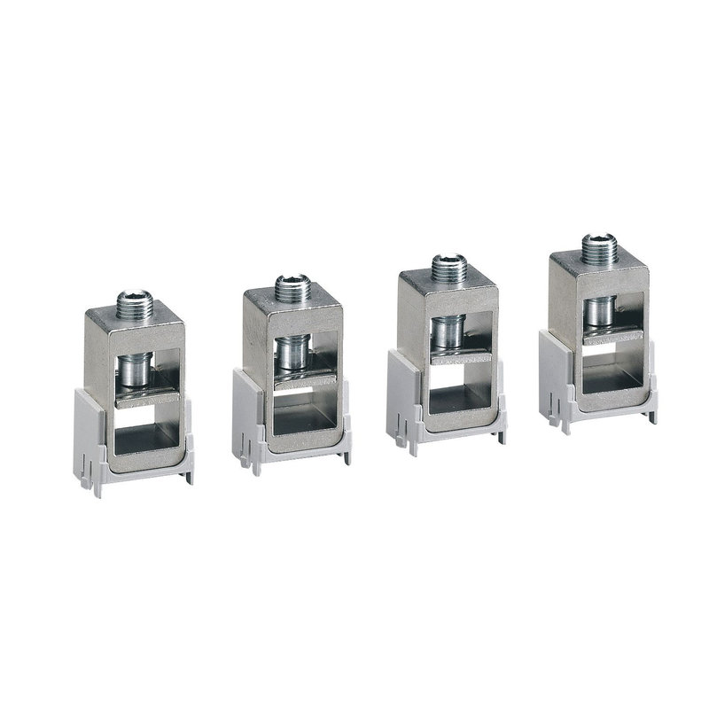 Legrand 421031 - Jeu de 4 bornes à cage grande capacité pour DPX³250