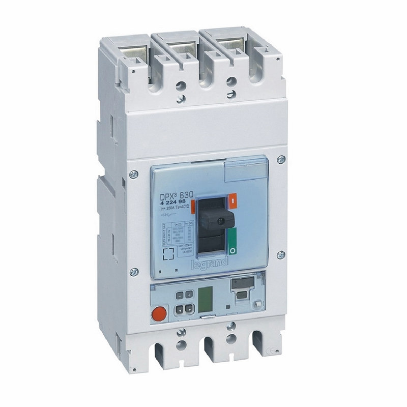 Legrand 422498 - Disjoncteur électronique S1 DPX³630 pouvoir de coupure 36kA 400V~ - 3P - 250A