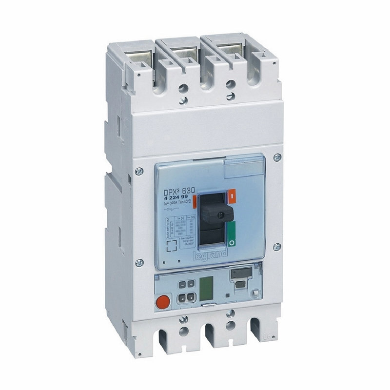 Legrand 422499 - Disjoncteur électronique S1 DPX³630 pouvoir de coupure 36kA 400V~ - 3P - 320A