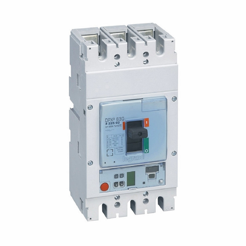 Legrand 422502 - Disjoncteur électronique S1 DPX³630 pouvoir de coupure 36kA 400V~ - 3P - 630A