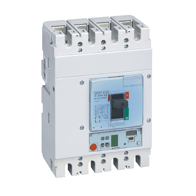 Legrand 422504 - Disjoncteur électronique S1 DPX³630 pouvoir de coupure 36kA 400V~ - 4P - 320A