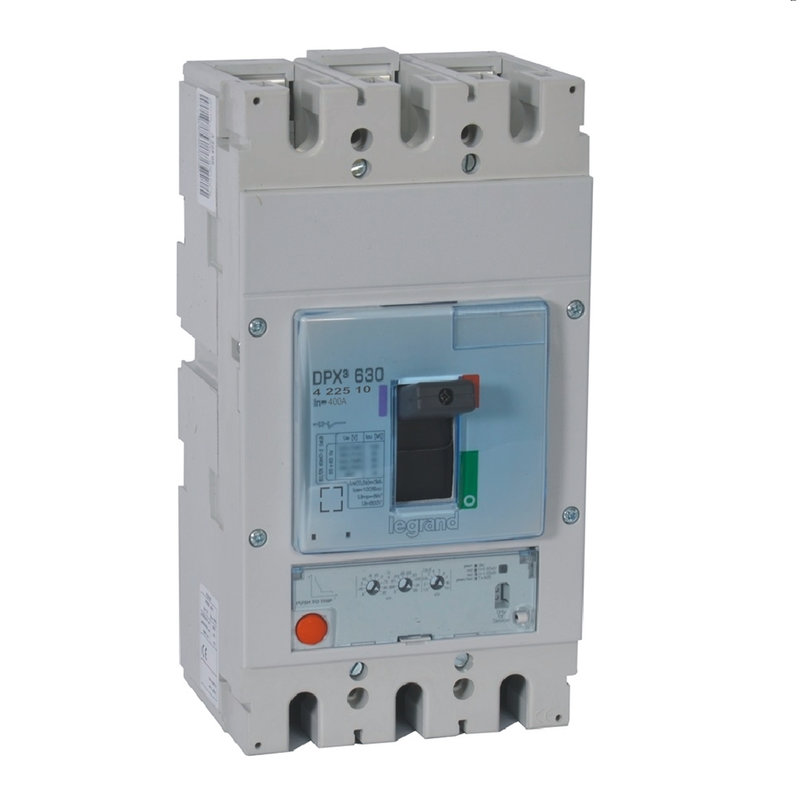 Legrand 422510 - Disjoncteur électronique S1 DPX³630 pouvoir de coupure 50kA 400V~ - 3P - 400A