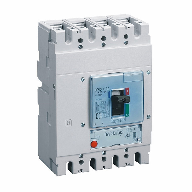 Legrand 422514 - Disjoncteur électronique S1 DPX³630 pouvoir de coupure 50kA 400V~ - 4P - 320A