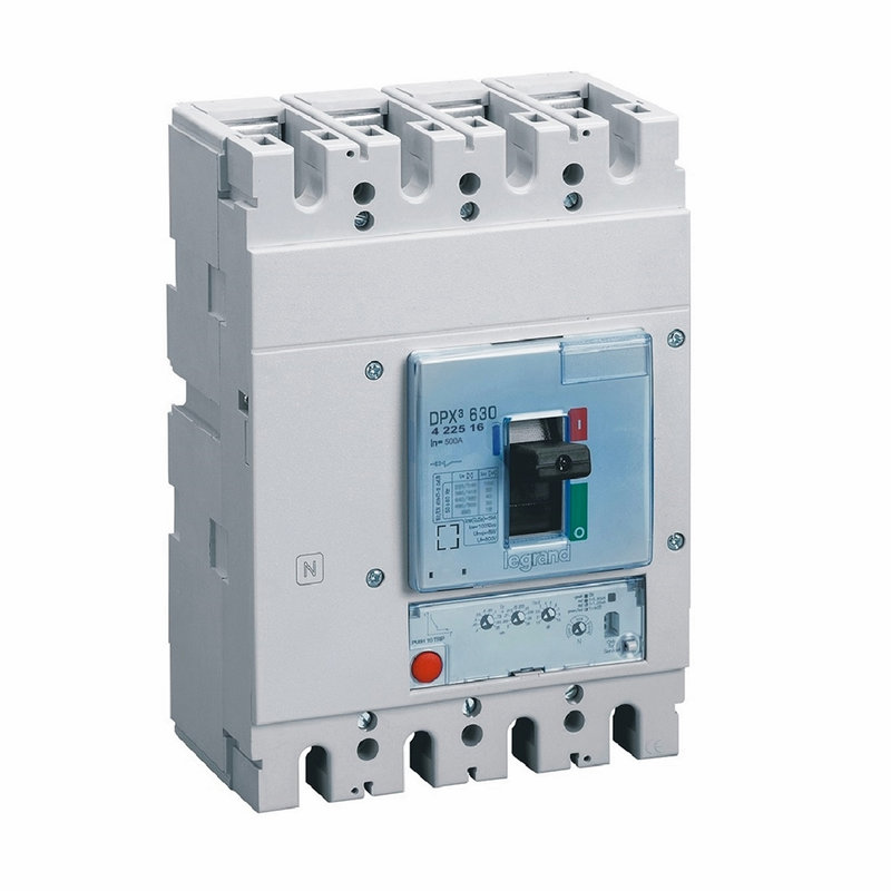 Legrand 422516 - Disjoncteur électronique S1 DPX³630 pouvoir de coupure 50kA 400V~ - 4P - 500A