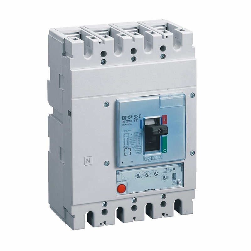 Legrand 422517 - Disjoncteur électronique S1 DPX³630 pouvoir de coupure 50kA 400V~ - 4P - 630A