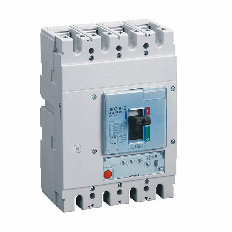 Legrand 422524 - Disjoncteur électronique S1 DPX³630 pouvoir de coupure 70kA 400V~ - 4P - 320A