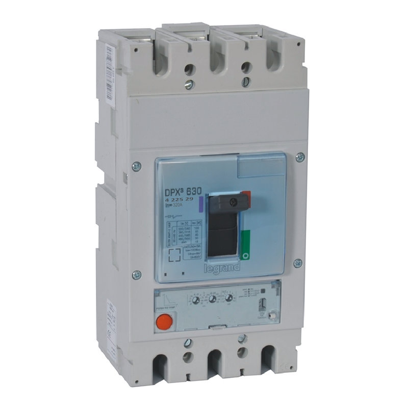 Legrand 422529 - Disjoncteur électronique S1 DPX³630 pouvoir de coupure 100kA 400V~ - 3P - 320A