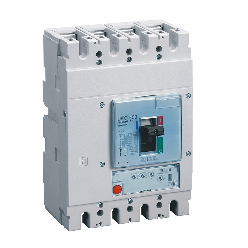 Legrand 422535 - Disjoncteur électronique S1 DPX³630 pouvoir de coupure 100kA 400V~ - 4P - 400A