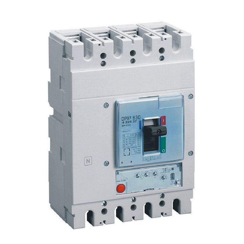 Legrand 422537 - Disjoncteur électronique S1 DPX³630 pouvoir de coupure 100kA 400V~ - 4P - 630A