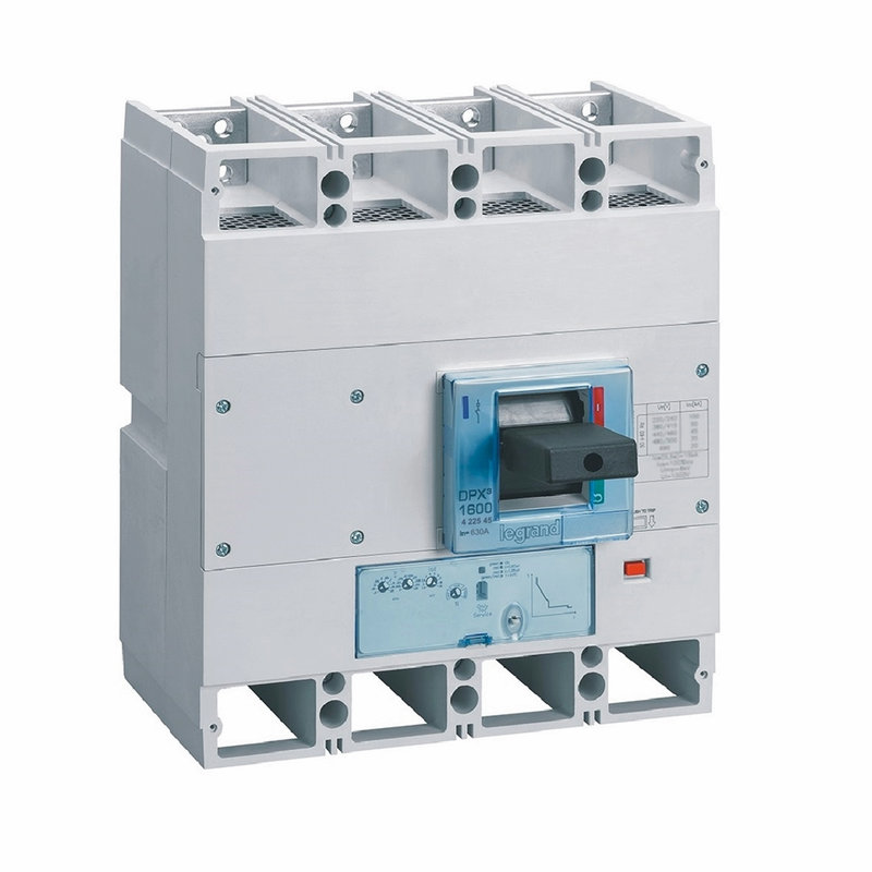 Legrand 422545 - Disjoncteur électronique S1 DPX³1600 pouvoir de coupure 36kA 400V~ - 4P - 630A