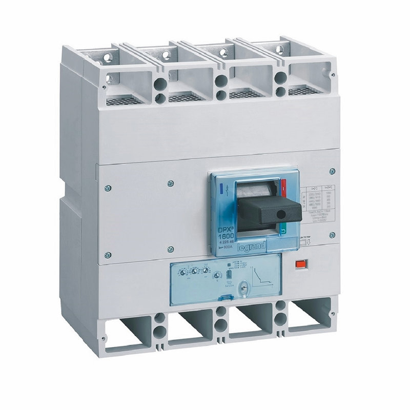Legrand 422546 - Disjoncteur électronique S1 DPX³1600 pouvoir de coupure 36kA 400V~ - 4P - 800A