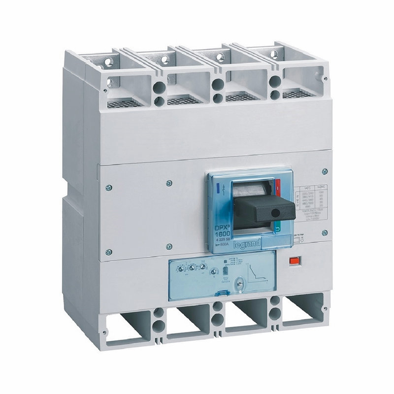 Legrand 422558 - Disjoncteur électronique S1 DPX³1600 pouvoir de coupure 50kA 400V~ - 4P - 800A