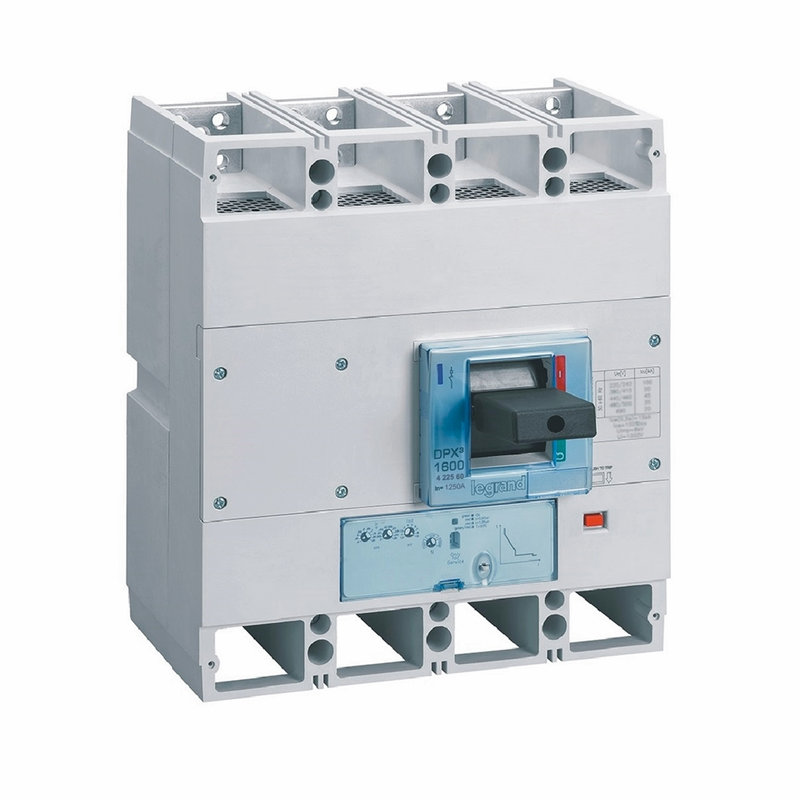 Legrand 422560 - Disjoncteur électronique S1 DPX³1600 pouvoir de coupure 50kA 400V~ - 4P - 1250A