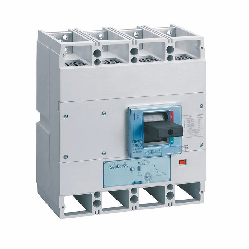 Legrand 422561 - Disjoncteur électronique S1 DPX³1600 pouvoir de coupure 50kA 400V~ - 4P - 1600A