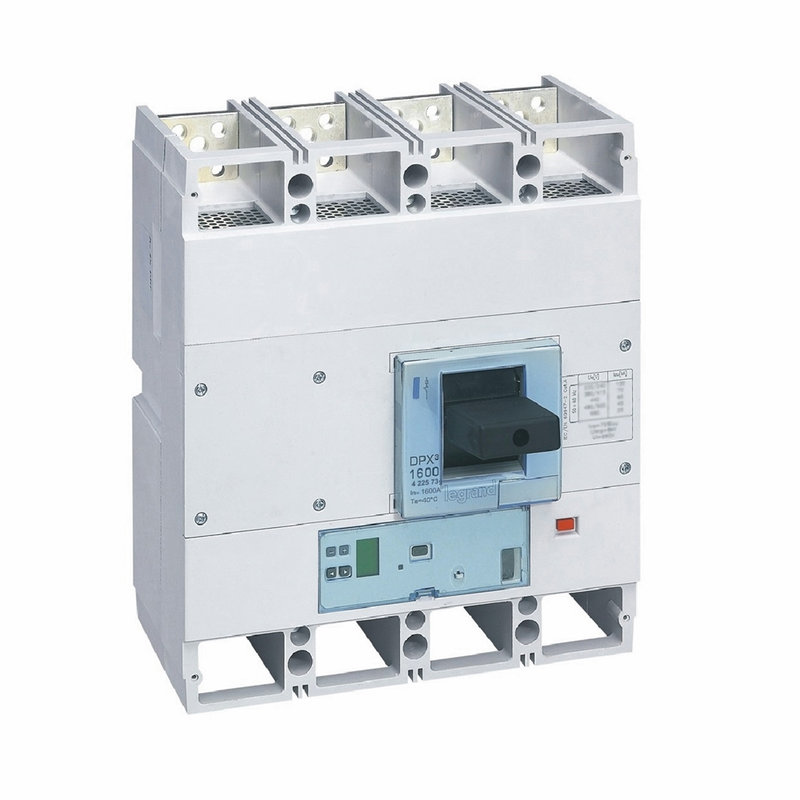 Legrand 422573 - Disjoncteur électronique S1 DPX³1600 pouvoir de coupure 70kA 400V~ - 4P - 1600A