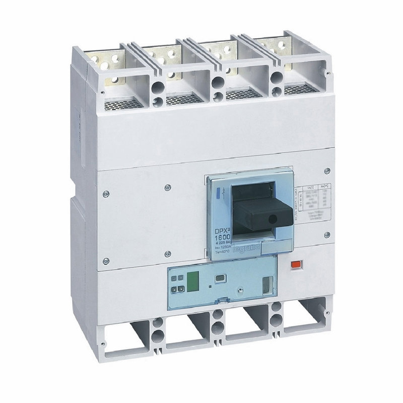 Legrand 422584 - Disjoncteur électronique S1 DPX³1600 pouvoir de coupure 100kA 400V~ - 4P - 1250A