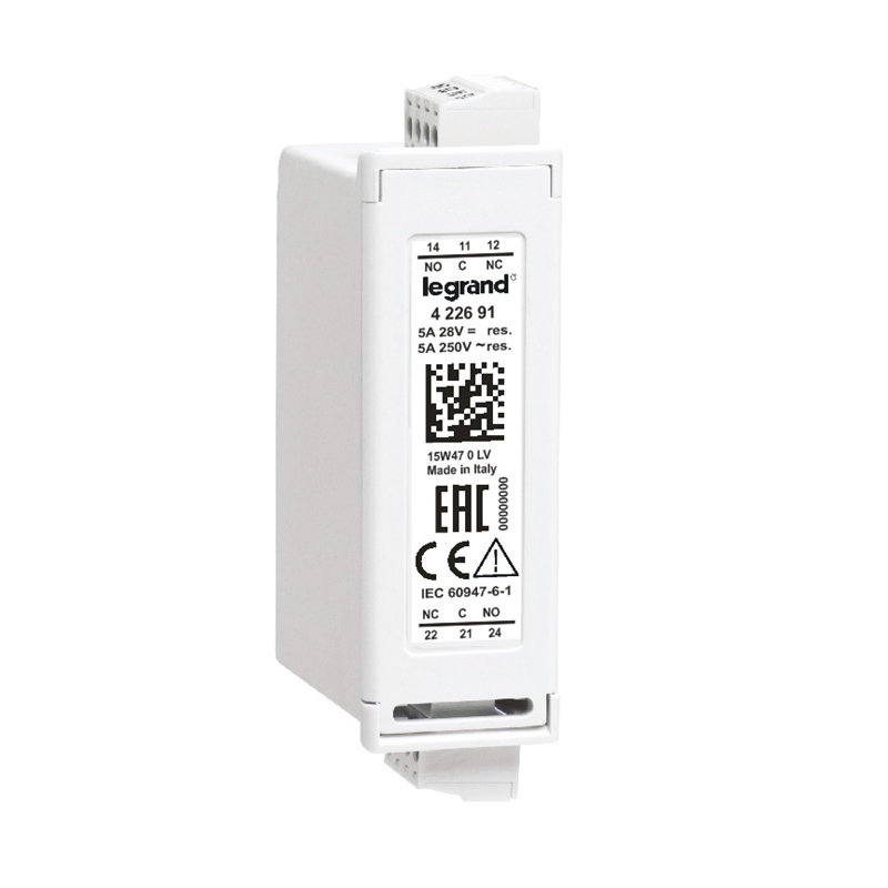 Legrand 422691 - Module extractible pour boîtier d'automatisme - 4 sorties de relais