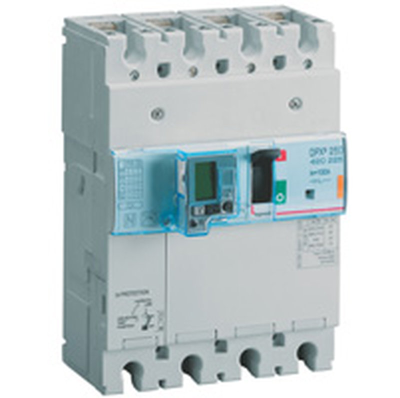 Legrand 420225 - Disjoncteur magnétothermique différentiel DPX³250 Icu 25kA 400V~ - 4P - 100A