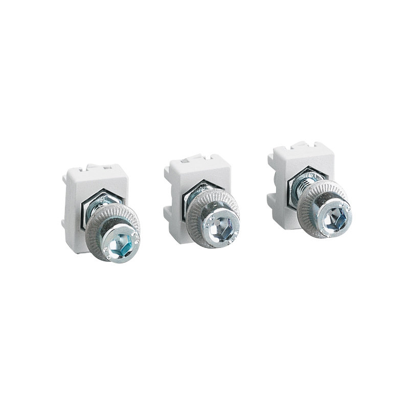 Legrand 421028 - Jeu de 3 bornes à vis pour cosses pour DPX³160 magnétothermique