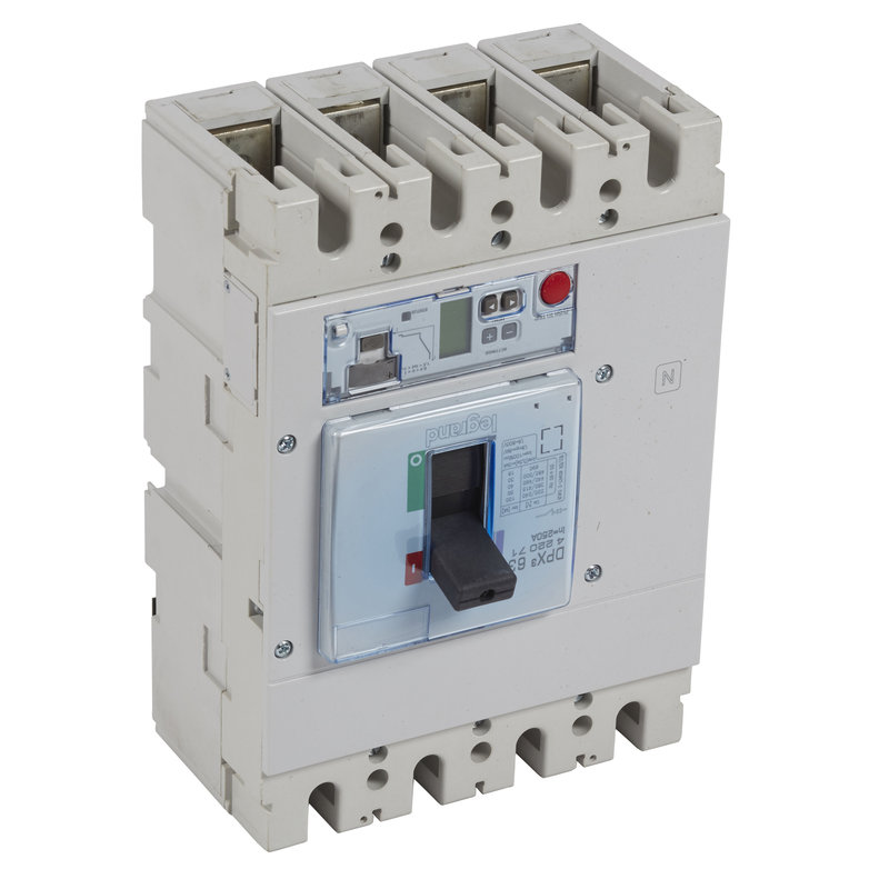 Legrand 422071 - Disjoncteur électronique S2 DPX³630 pouvoir de coupure 50kA 400V~ - 4P - 250A
