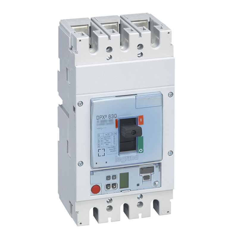 Legrand 422076 - Disjoncteur électronique S2 DPX³630 pouvoir de coupure 70kA 400V~ - 3P - 250A