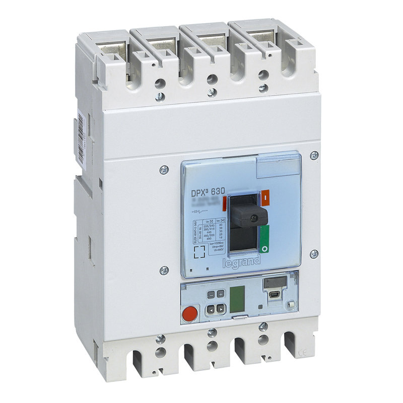 Legrand 422081 - Disjoncteur électronique S2 DPX³630 pouvoir de coupure 70kA 400V~ - 4P - 250A