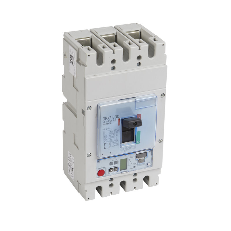 Legrand 422098 - Disjoncteur électronique S2 avec unité de mesure DPX³630 Icu 36kA 400V~ 3P 400A