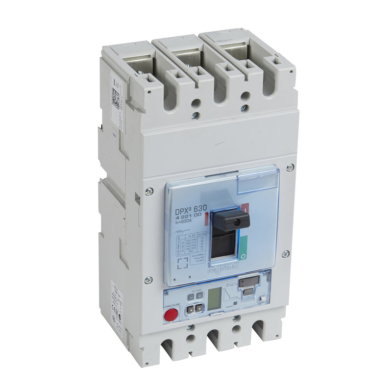 Legrand 422100 - Disjoncteur électronique S2 - unité de mesure DPX³630 Icu 36kA 400V~ - 3P 630A
