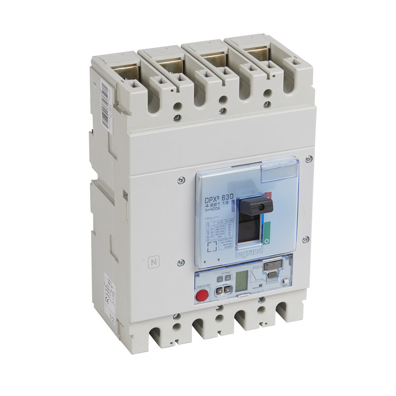 Legrand 422113 - Disjoncteur électronique S2 - unité de mesure DPX³630 Icu 50kA 400V~ - 4P 400A