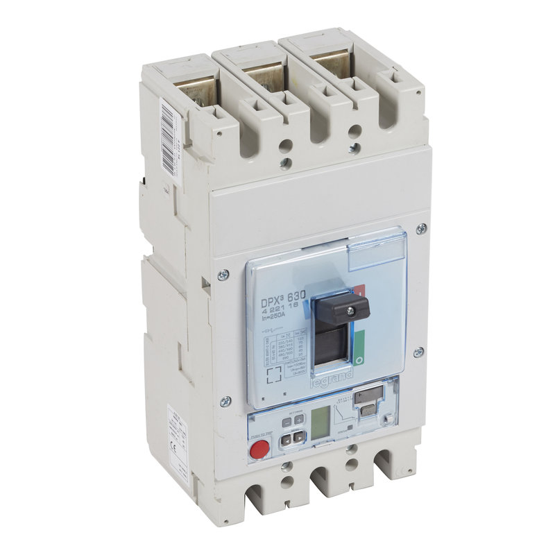 Legrand 422116 - Disjoncteur électronique S2 - unité de mesure DPX³630 Icu 70kA 400V~ - 3P 250A