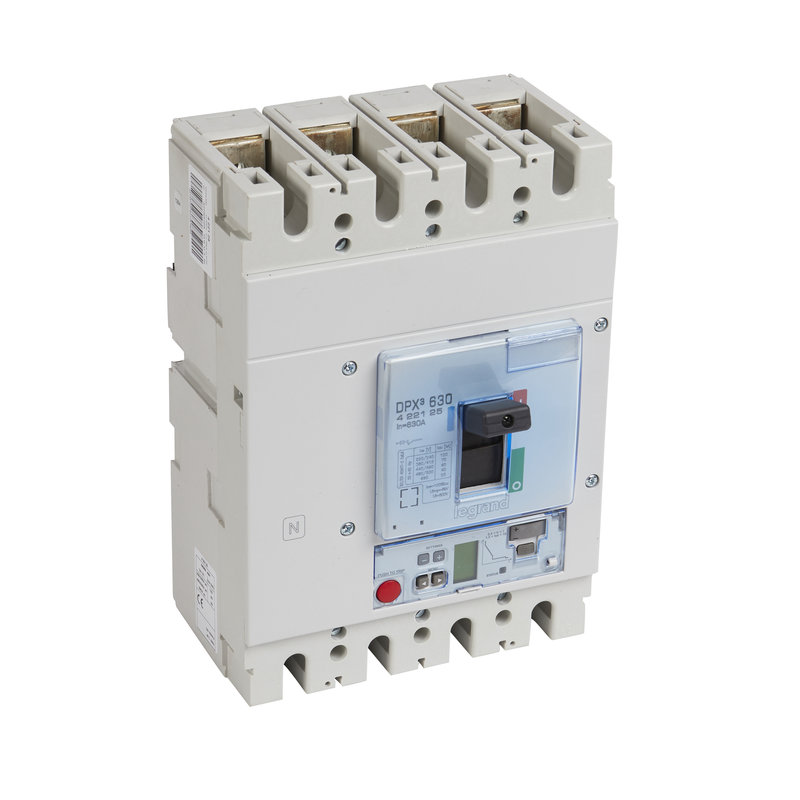 Legrand 422125 - Disjoncteur électronique S2 - unité de mesure DPX³630 Icu 70kA 400V~ - 4P 630A