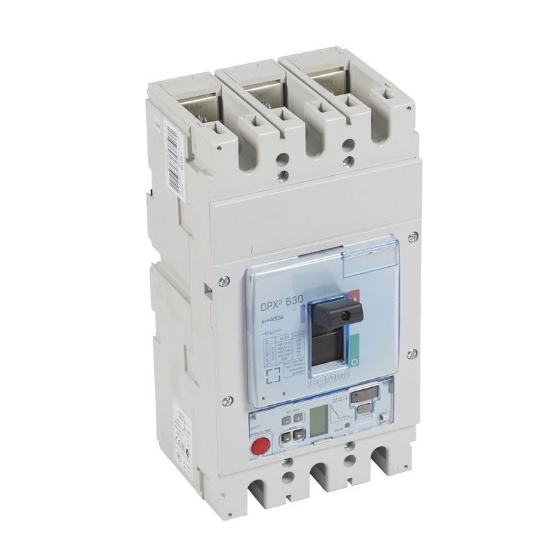 Legrand 422128 - Disjoncteur électronique S2 - unité de mesure DPX³630 Icu 100kA 400V~ - 3P 400A
