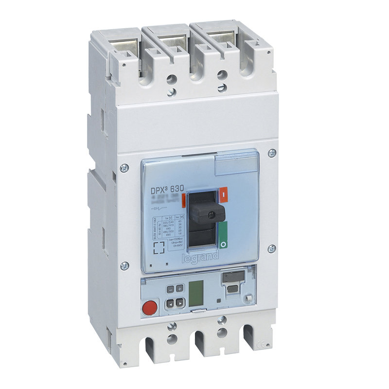 Legrand 422136 - Disjoncteur électronique Sg DPX³630 pouvoir de coupure 36kA 400V~ - 3P - 250A