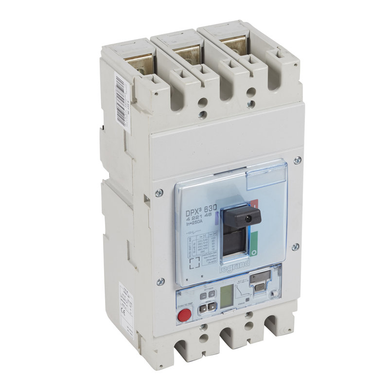 Legrand 422148 - Disjoncteur électronique Sg DPX³630 pouvoir de coupure 50kA 400V~ - 3P - 400A