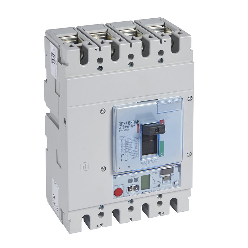 Legrand 422597 - Disjoncteur de branchement version Enedis DPX³400AB 400A 4P avec mesure intégrée